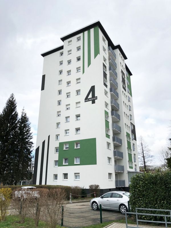 Modernisierung Hochhaus in Rastatt
